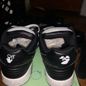 Off-White Monochrome Logo Sneakers